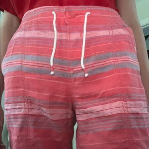 Old Navy drawstring shorts in coral